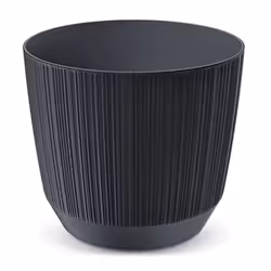 Pot de fleurs Prosperplast Ryfo diamètre 69 mm 0.16L couleur anthracite DRF70-S433