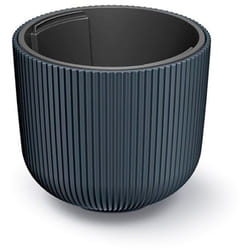 Prosperplast - Pot de Fleurs Anthracite avec réservoir, Collection Milly, 34,9 x 34,9 x 29 cm, capacité 22 l. - Anthracite