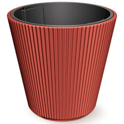 Prosperplast - Pot de Fleurs en Terre Cuite avec réservoir Collection Milly, 46,7 x 46,7 x 44,2 cm, capacité 50 l.