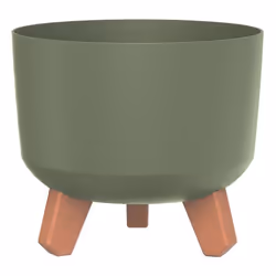 Pot de fleurs Prosperplast diamètre 200 mm 3L  vert DGRL200-5615C
