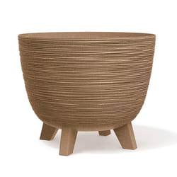 Pot de fleurs Prosperplast 290 mm de diamètre pieds DFUR300W-4665W Furu ECO Wood