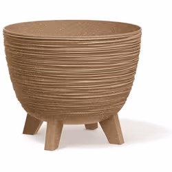 La jardinière Furu ECO Wood présente une forme classique avec un fond arrondi surélevé sur pieds. Il est fabriqué à partir d' ...