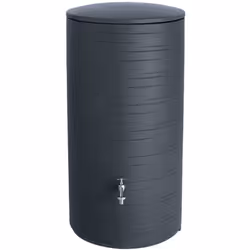 La gourde NOVARA 280L allie fonctionnalité et design moderne de couleur anthracite. Avec des dimensions de 57x57x117 cm, il e ...