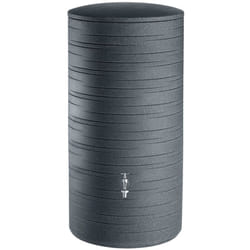 Bouteille d'eau de pluie novara 280L couleur granit noir