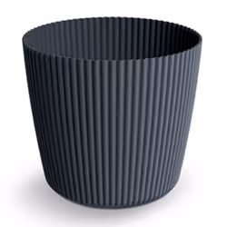 Pot de fleurs Prosperplast diamètre 129 mm 12l  couleur anthracite DMI130-S433