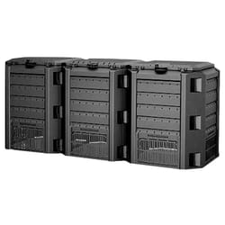 Prosperplast - composteur 1200L noir 1980 x 719 x 826mm 3 segments
