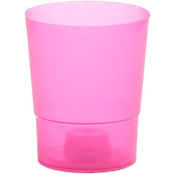 Prosperplast - Coubi orchid 1,1L. Pot de Fleurs – Rose Transparent 125x147 cm - Rose Transparente