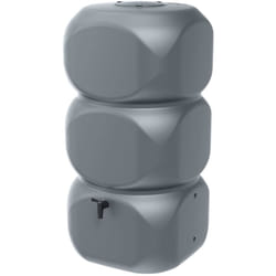 Bouteille d'eau de pluie gubo 320 l en gris clair