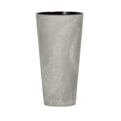 Pot avec insert Tubus Slim Beton DTUS150B-422U motif imitant le béton