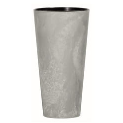 Jardinière - Prosperplast - Tubus Slim Effect - Ciment - 762x40x40 cm - Réservoir intégré