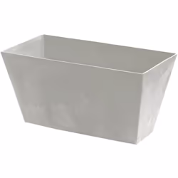 Pot de fleurs de la collection TUBUS CASE BETON EFFECT Dimensions : 600x324x300 Béton