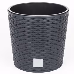 Pot de fleurs - PROSPERPLAST - DRTUS400L-S433 - Plastique - 375 cm - 40 cm - Anthracite