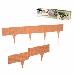 Prosperplast IBRA Bande de bordure de jardin Plastique Marron