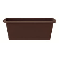Prosperplast - Jardinière avec support respana set 59x18x14 cm - Brun - Brun