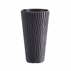 Prosperplast 45L Pot de fleurs avec insert anthracite