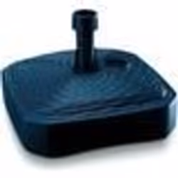 Pied de parasol - PROSPERPLAST - Modèle carré - 39 x 39 x 13 cm - Polyéthylène - Bleu