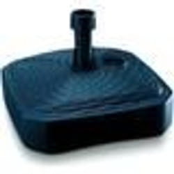 Pied de parasol - PROSPERPLAST - Modèle carré - 39 x 39 x 13 cm - Polyéthylène - Bleu