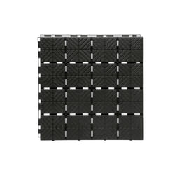 Prosperplast - Pp.kratka chodnikowa easy square - czarne 9 szt. 1,5m2