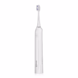 SEYSSO Carbon Basic Adulte Brosse à dents à ultrasons Blanc