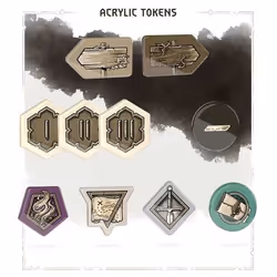 Asmodee The Witcher: Path of Destiny - Acrylic Tokens - Vue supplémentaire 2