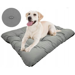 Lit pour chien, oreiller Prestige 120x80 cm, imperméable, gris