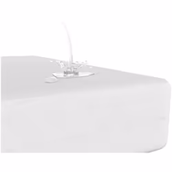Protège-matelas ANDRES avec une membrane polyester respirante, une couche protectrice imperméable et une barrière anti-allerg ...