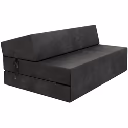 Chauffeuse convertible SARA pliable à trois. La place sur laquelle vos proches pourront dormir avec un confort agréable. Écon ...