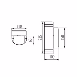 Kanlux S.A. ZEW EL-235U-B