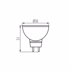 Kanlux S.A. TOMI LED5W MR16-WW