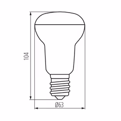 Kanlux S.A. SIGO R63 LED E27-WW