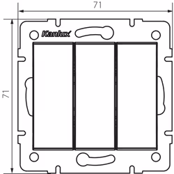 Kanlux S.A. LOGI 02-1090-102 bi