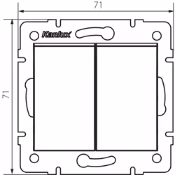 Kanlux S.A. LOGI 02-1060-141 gr