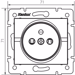 Kanlux S.A. LOGI 02-1250-141 gr