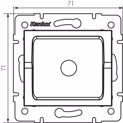Kanlux S.A. LOGI 02-1600-041 gr