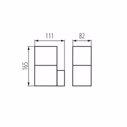 Kanlux S.A. VADRA 16L-UP - Vue supplémentaire 4