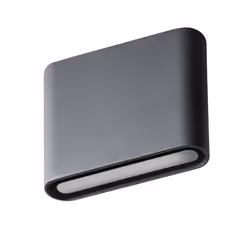 Kanlux S.A. GARTO LED EL 8W-GR, Aluminium, IP54, I, LED, 8 W, Blanc