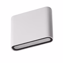 Kanlux S.A. GARTO LED EL 8W-W, Aluminium, IP54, I, LED, 8 W, Blanc