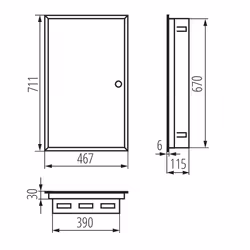 Kanlux S.A. KP-DB-I-MF-418