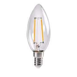 Kanlux S.A. XLED C35E14 2,5W-WW, 2,5 W, 25 W, E14, 250 lm, Blanc chaud