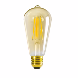 Kanlux S.A. XLED ST64 7W-WW, 7 W, 55 W, E27, 725 lm, Blanc chaud