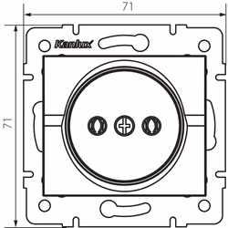 Kanlux S.A. LOGI 02-1210-142 cm