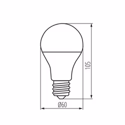 Kanlux S.A. S A60 7W E27 CCT