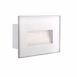 Kanlux S.A. GLASI LED 3W P NW-W, Aluminium, IP44, II, LED, 3 W, Blanc