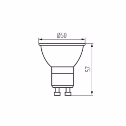 Kanlux S.A. IQ-LEDDIM GU10 7W-CW