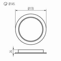 Kanlux S.A. TAVO LED DO 18W-NW