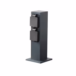 Kanlux S.A. NASTO 2SOC FR B, I, Acier inoxydable, IP44, 220 - 240 V, 16 A, 100 mm