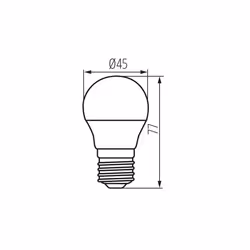 Kanlux S.A. IQ-LED G45E27 3,4W-CW
