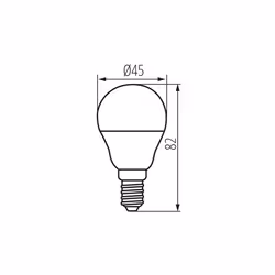 Kanlux S.A. IQ-LED G45E14 5,9W-CW