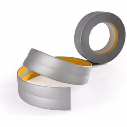 5m plinthe adhésive pour revêtement de sol en PVC couleur argent 18x18mm