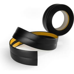 5m plinthe adhésive pour revêtement de sol en PVC noir 18x18mm